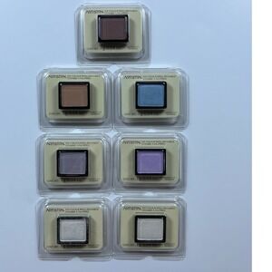 Artistry Amway Eye Colour Refill Eyeshadow Lot of 7 Truffle Suede Lilac Optic